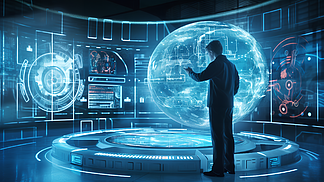 虚拟屏幕 数字广告设计的新前沿与人机交互革新